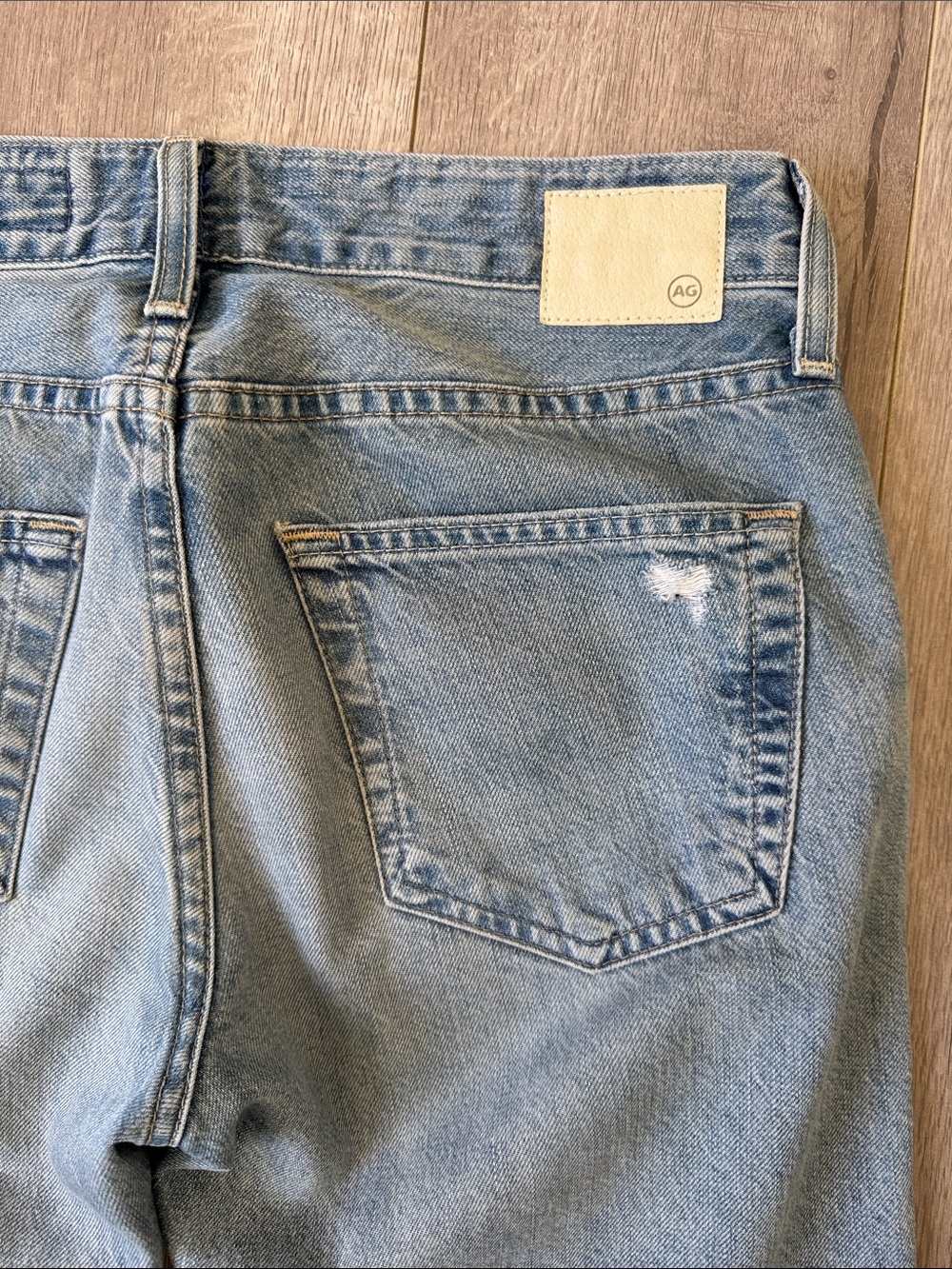 AG Adriano Goldschmied The Ex-Boyfriend Slouchy Slim Jeans Size 26 - Picture 7 of 7